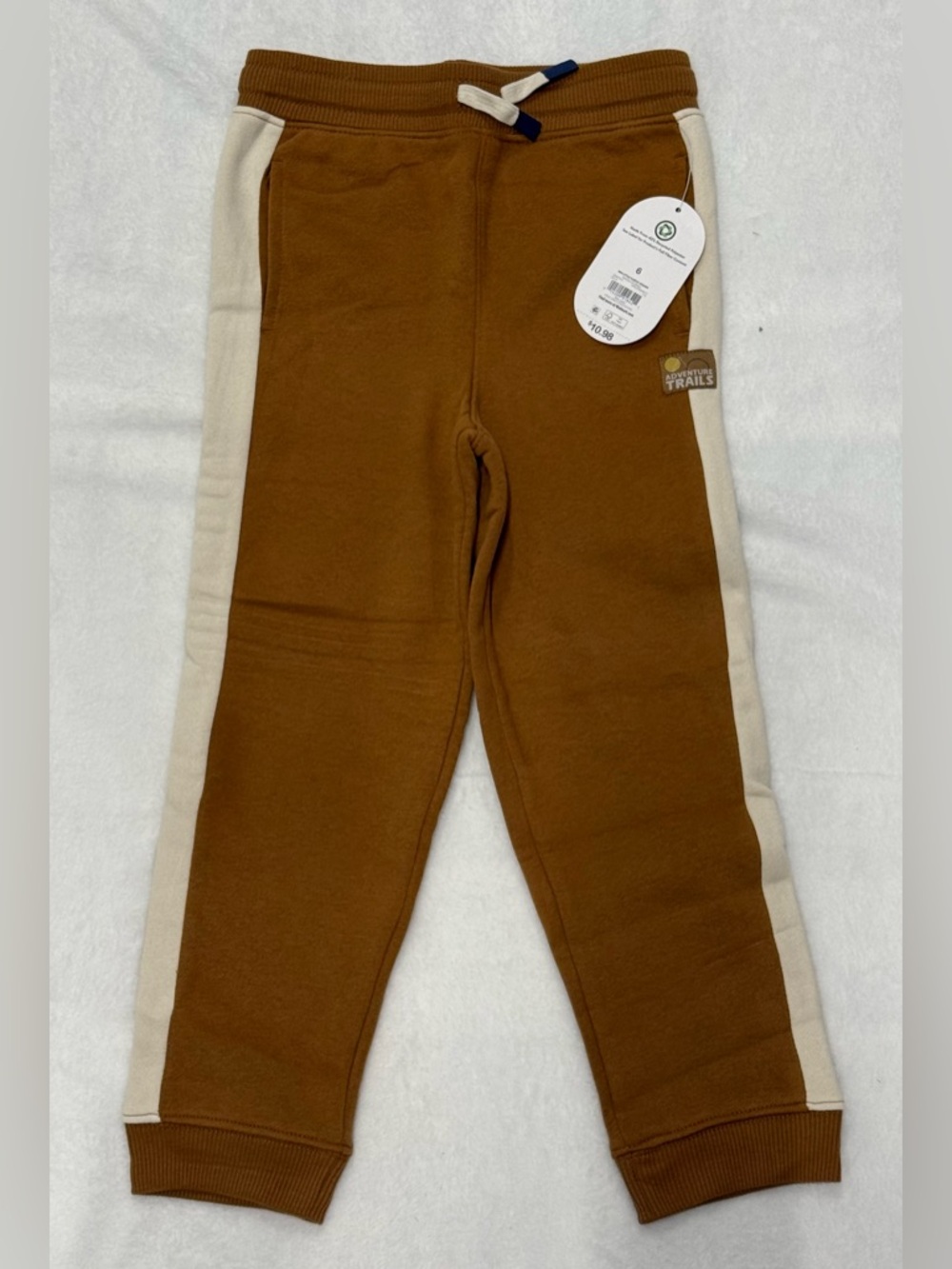 NWT Wonder Nation Boy’s (Size 6) Fleece Jogger Sweatpants Bundle (2-Pack) - Picture 3 of 12